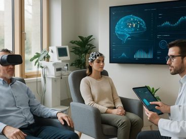 Poznaj najnowsze technologie w terapii uzależnień: VR, neuromodulacja i AI w skutecznym leczeniu i zapobieganiu nawrotom w 2025 roku.